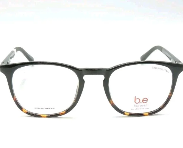 Bio Eyes BE29 SPRUCE Dark Tortoise Eyeglasses Frames 51-21-140 NWT