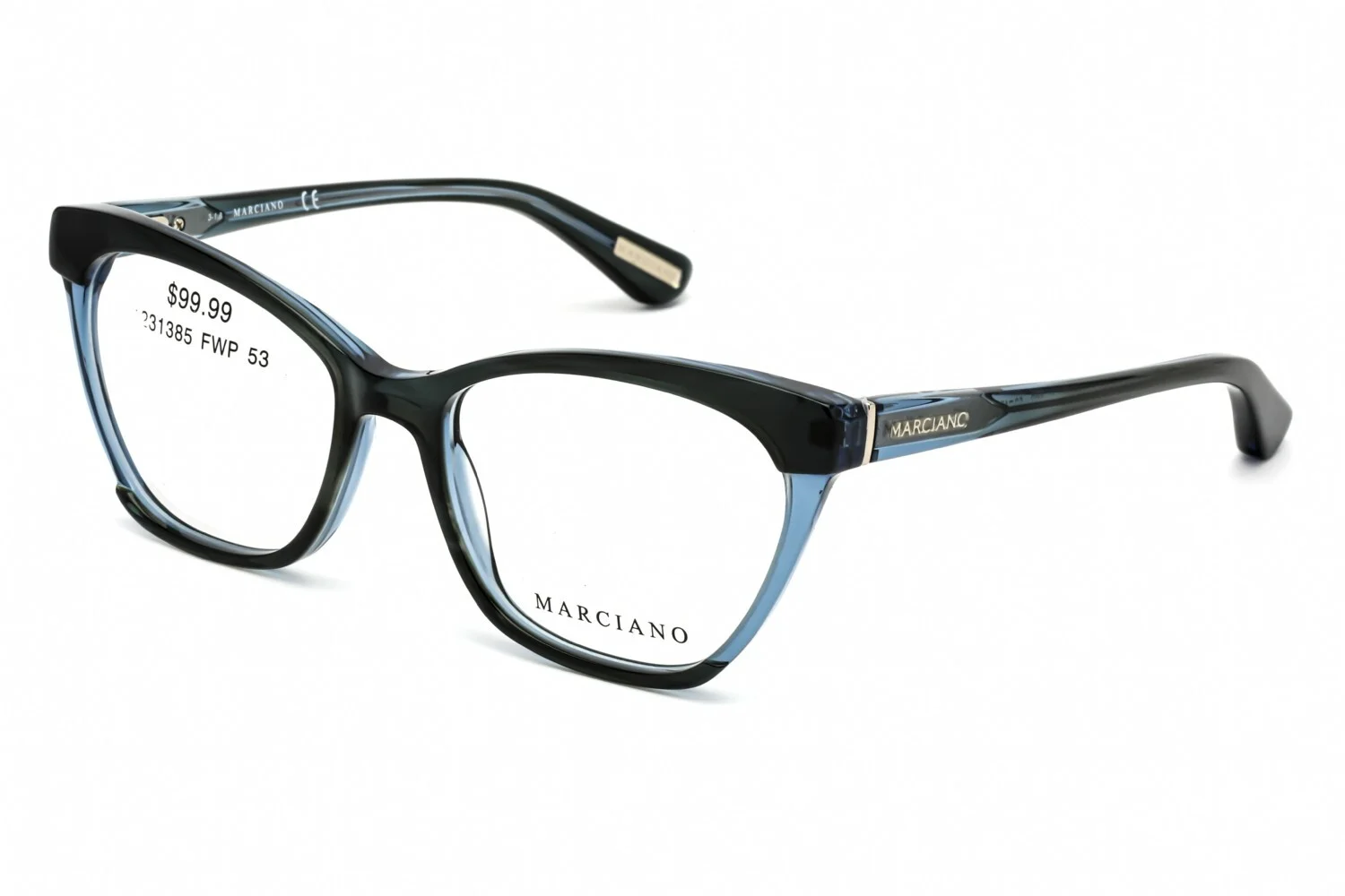GUESS BY MARCIANO Unisex GM0287-3 092 Eyeglasses Blue Frame 53X17X135mm