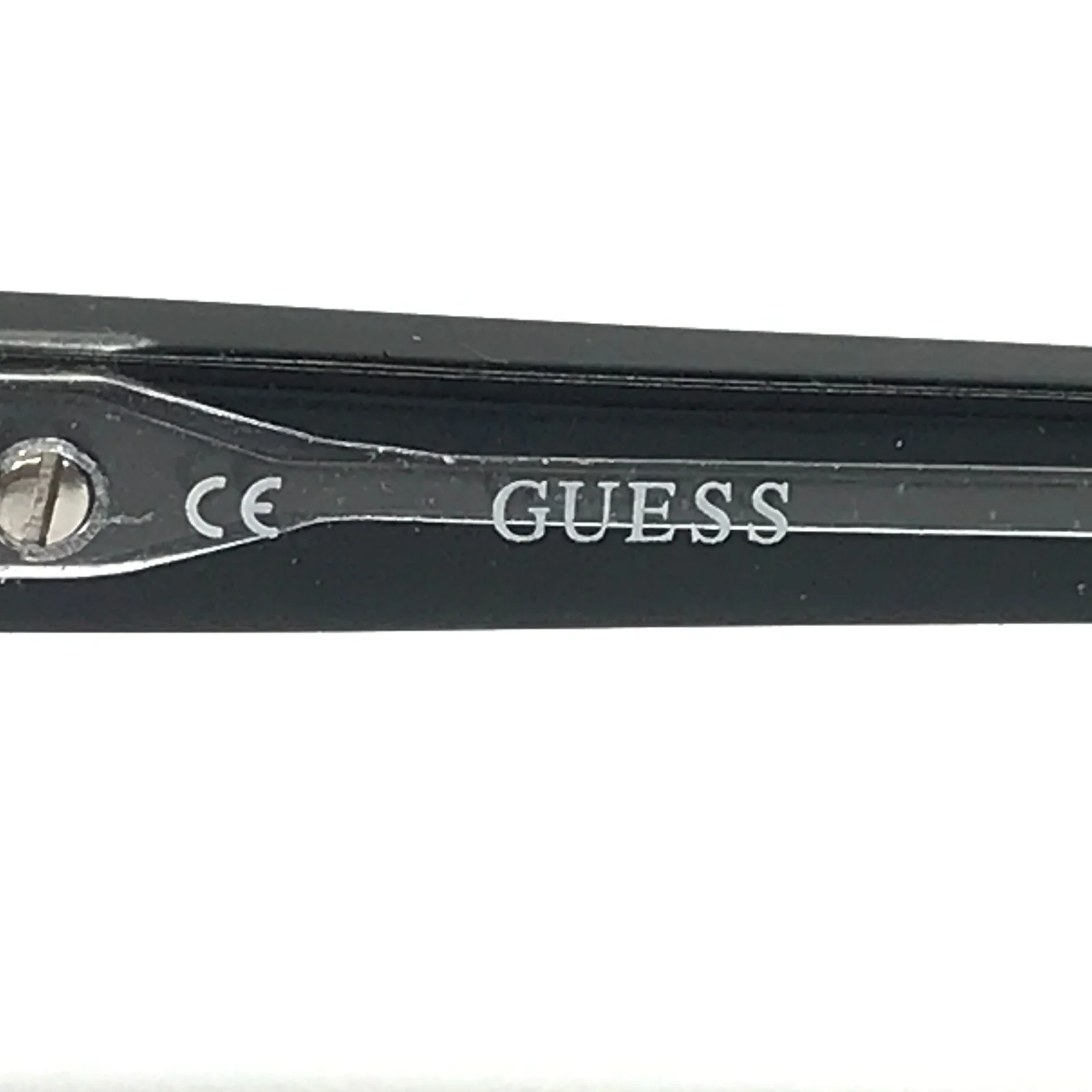 Guess Eyeglasses Frames GU2515 002 Black Rectangular Full Rim 50-16-135 2