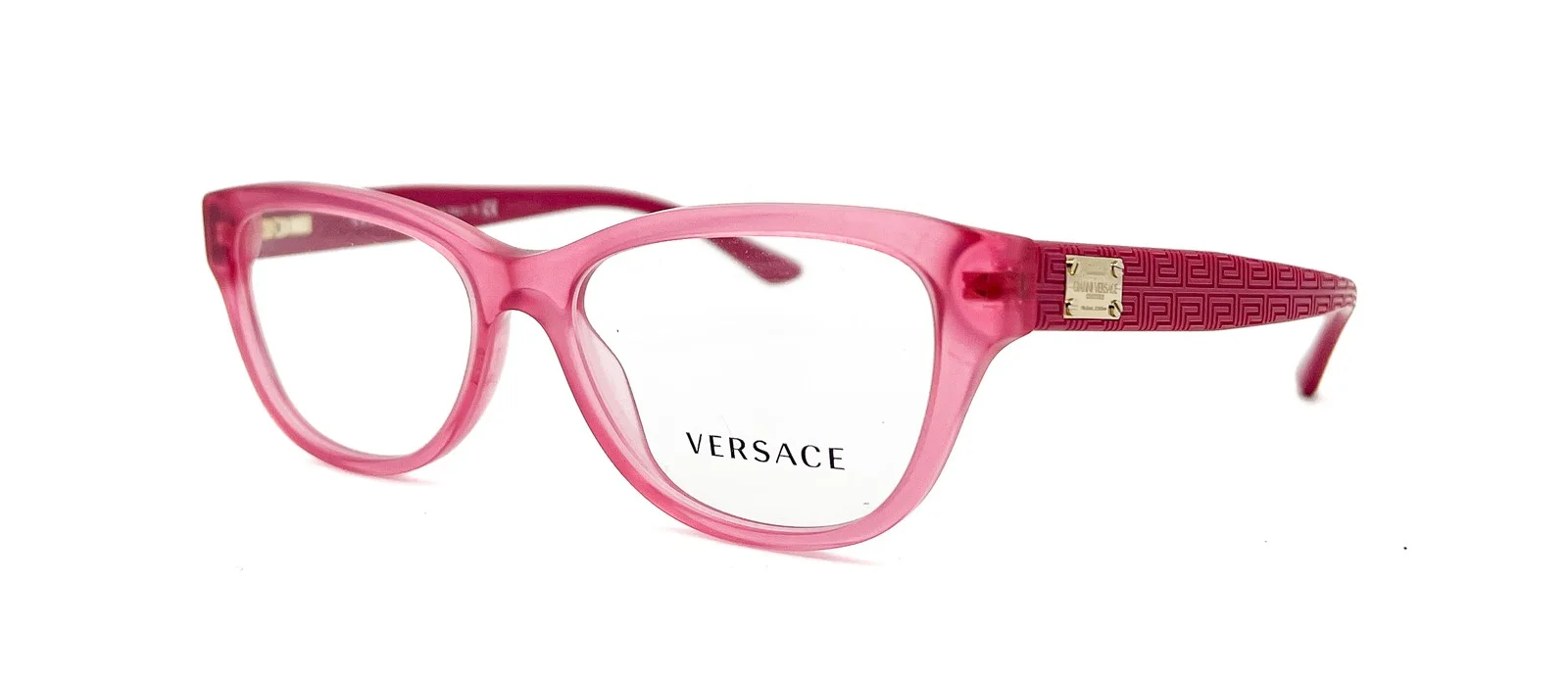 NEW VERSACE MOD.3024 5121 PINK AUTHENTIC EYEGLASSES 51-15-140