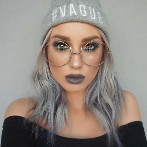 Oversized Eyeglasses Round Gafas LENNON round metal frames SHADZ 3