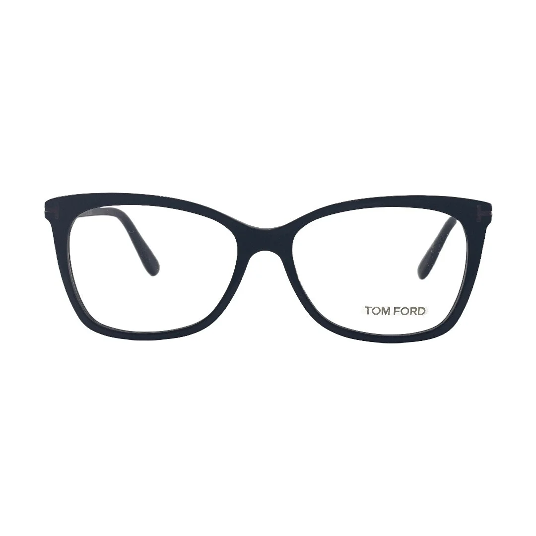 Tom Ford FT5514 Black Cat Eye Eyeglasses Frames 54mm 15mm 140mm