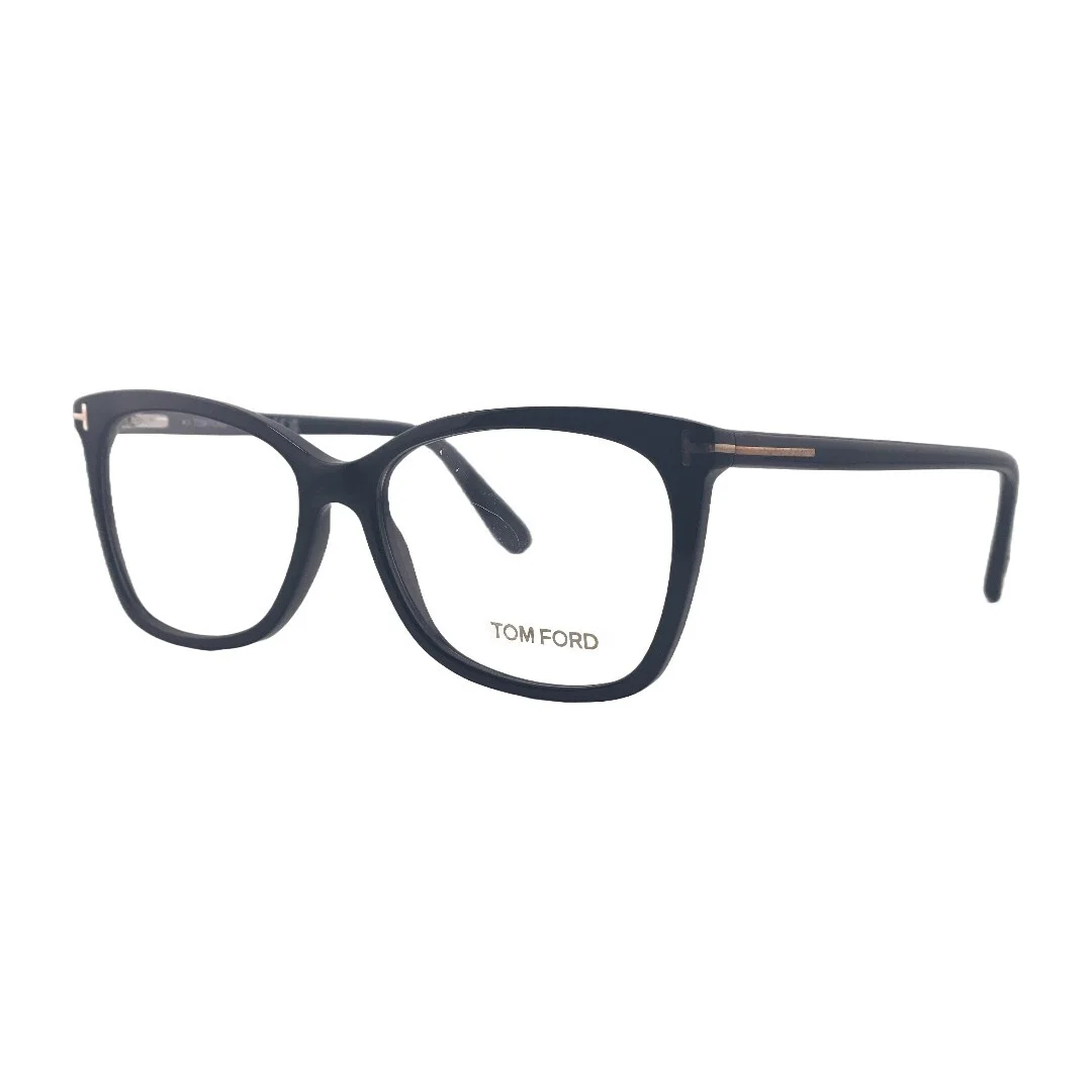 Tom Ford FT5514 Black Cat Eye Eyeglasses Frames 54mm 15mm 140mm 2
